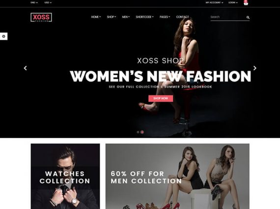 Xoss - Fashion eCommerce HTML Template
