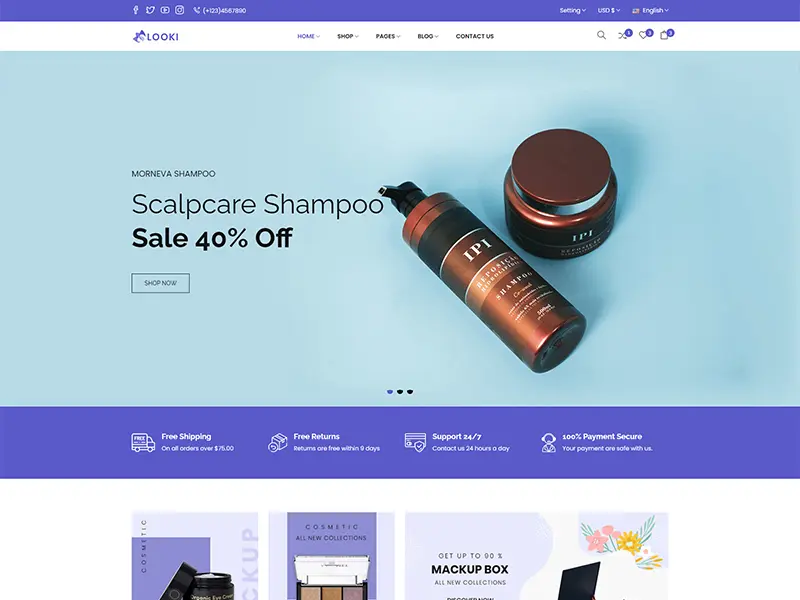 Looki Responsive eCommerce HTML 5 Template