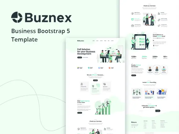 Buznex Corporate Business Bootstrap5 Template